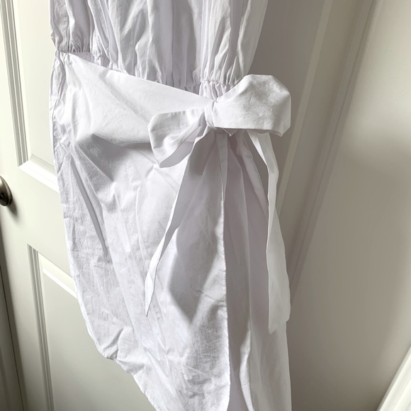 SALE! ⭐️ Lovers and friends white Cotton mini dress ruffled - Picture 4 of 10